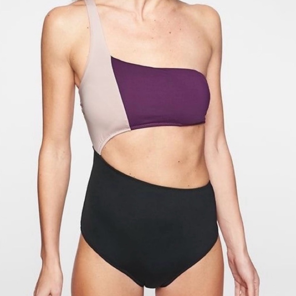 Athleta Mod Block Cutout One Piece